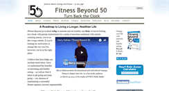 Desktop Screenshot of fitnessbeyondfifty.com